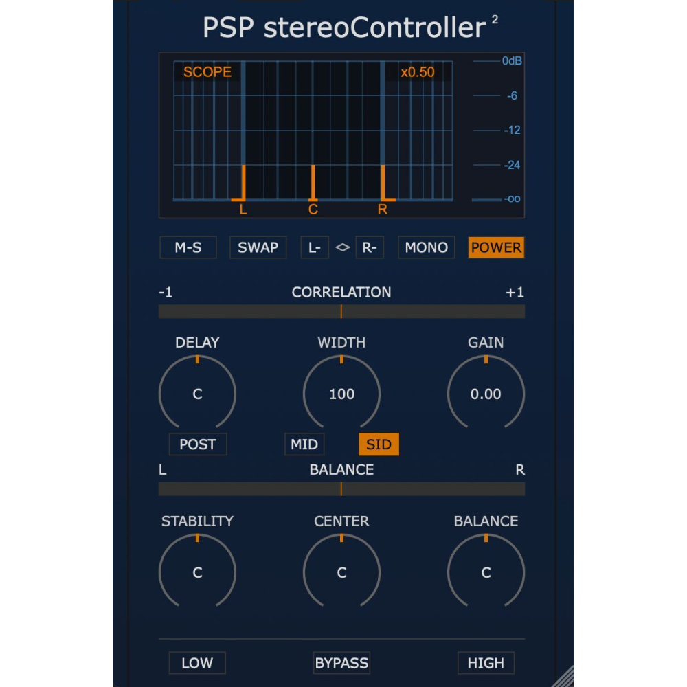 PSP Audioware StereoController2
