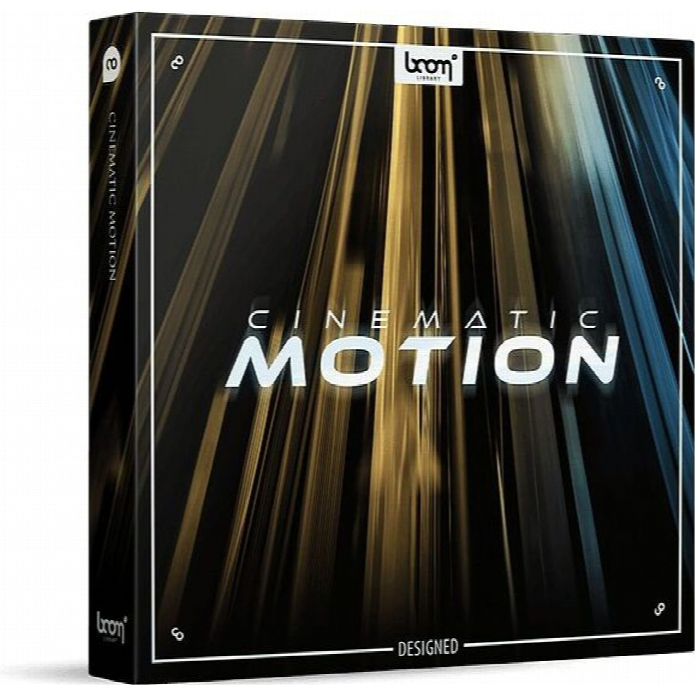 Boom Librairy Boom Cinematic Motion DESIGNED