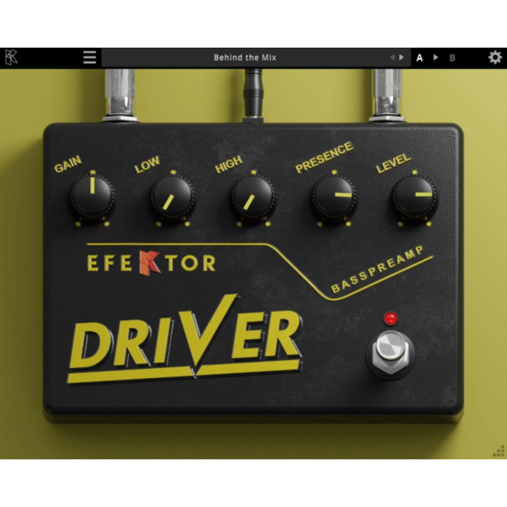 KUASSA Efektor Bass Driver Preamp