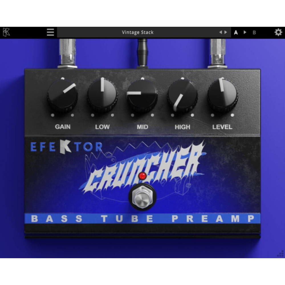 KUASSA Efektor Bass Cruncher Preamp