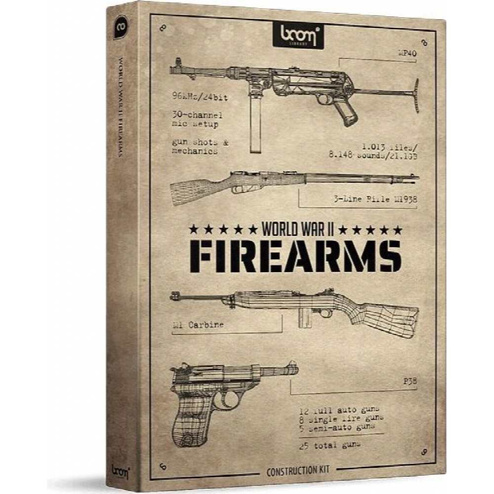 Boom Library World War II Firearms CK