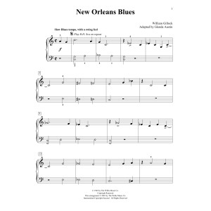 New Orleans Blues (Simplified) (adapted by Glenda Austin)