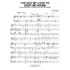 I've Got My Love To Keep Me Warm [Jazz Version] (arr. Brent Edstrom)