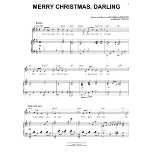 Merry Christmas, Darling [Jazz Version] (arr. Brent Edstrom)
