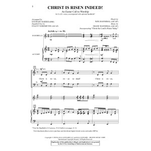 Christ Is Risen Indeed! (An Easter Call To Worship) (arr. Stewart Harris)