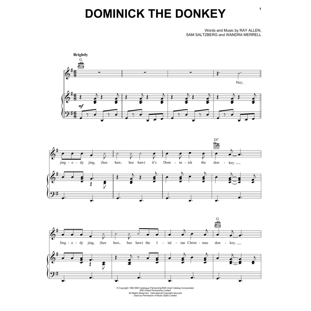 Dominick, The Donkey