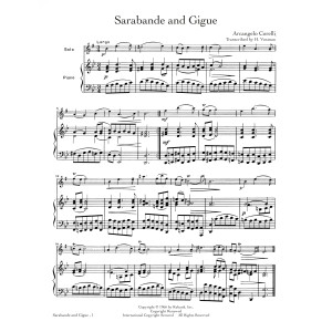 Sarabande And Gigue