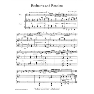 Recitative And Rondino