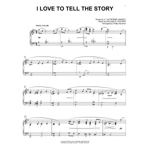 I Love To Tell The Story [Jazz version] (arr. Phillip Keveren)