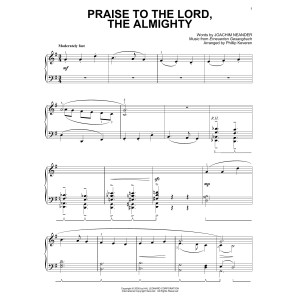 Praise To The Lord, The Almighty [Jazz version] (arr. Phillip Keveren)