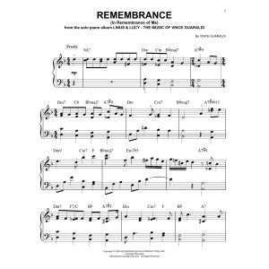 Remembrance (In Remembrance Of Me)
