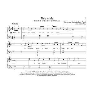 This Is Me (from The Greatest Showman) (arr. Christopher Hussey)