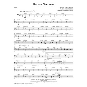 Harlem Nocturne (arr. Michele Weir) - Bass