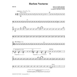 Harlem Nocturne (arr. Michele Weir) - Drums