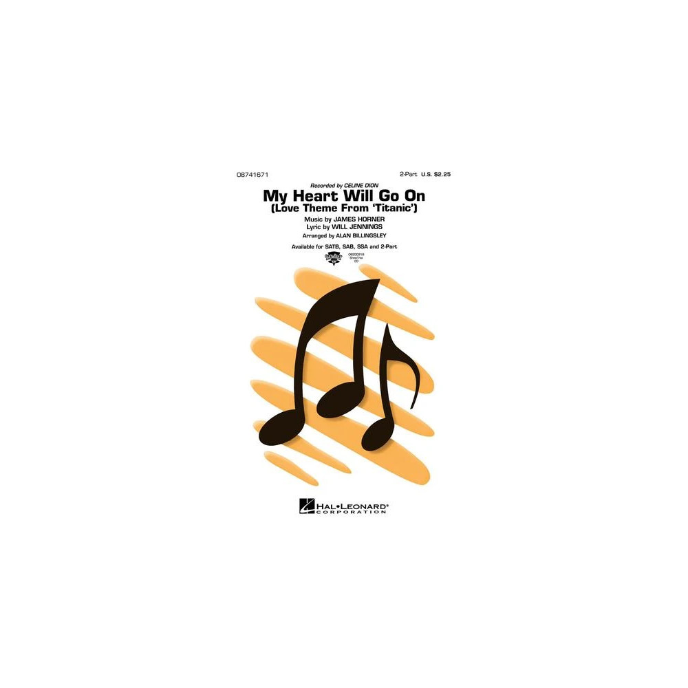 My Heart Will Go On (Love Theme From 'Titanic') (arr. Alan Billingsley)