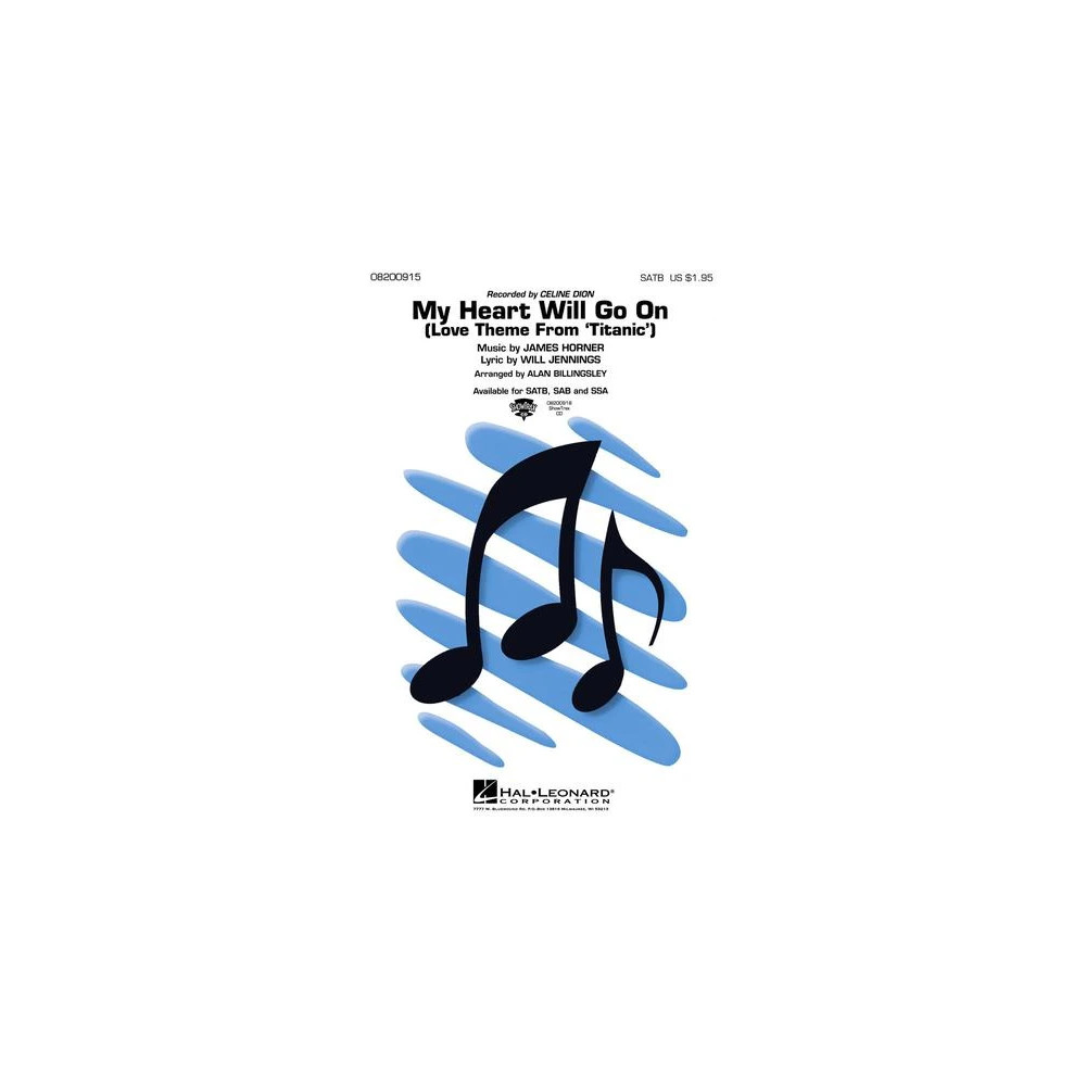 My Heart Will Go On (Love Theme From 'Titanic') (arr. Alan Billingsley)