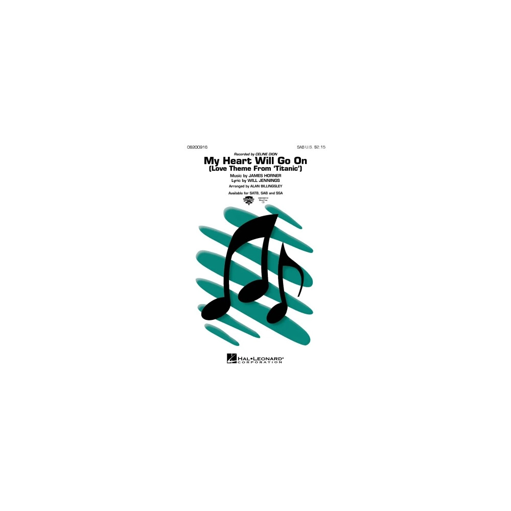 My Heart Will Go On (Love Theme From 'Titanic') (arr. Alan Billingsley)