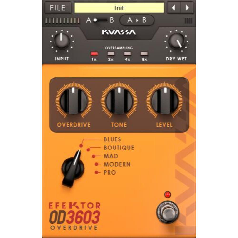 KUASSA Efektor OD3603 Overdrive