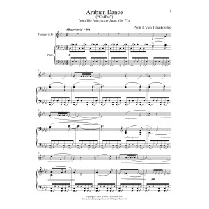 Arabian Dance (Coffee), Op. 71a (from The Nutcracker)
