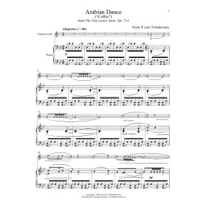 Arabian Dance (Coffee), Op. 71a (from The Nutcracker)