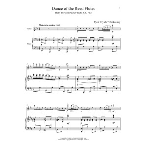 Dance Of The Reed Flutes, Op. 71a (from The Nutcracker)