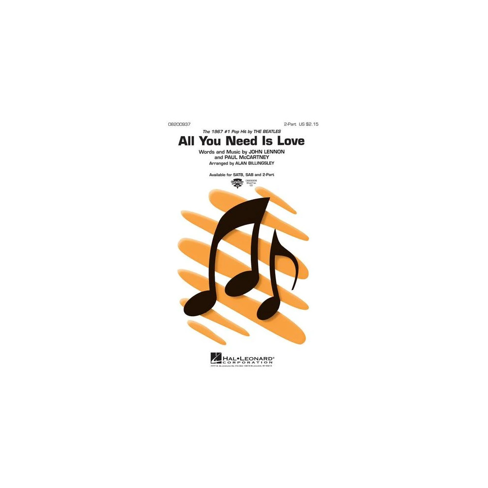 All You Need Is Love (arr. Alan Billingsley)