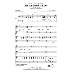 All You Need Is Love (arr. Alan Billingsley)