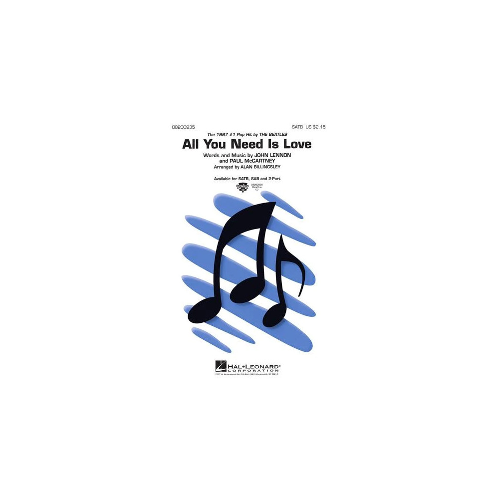 All You Need Is Love (arr. Alan Billingsley)