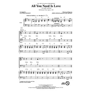 All You Need Is Love (arr. Alan Billingsley)