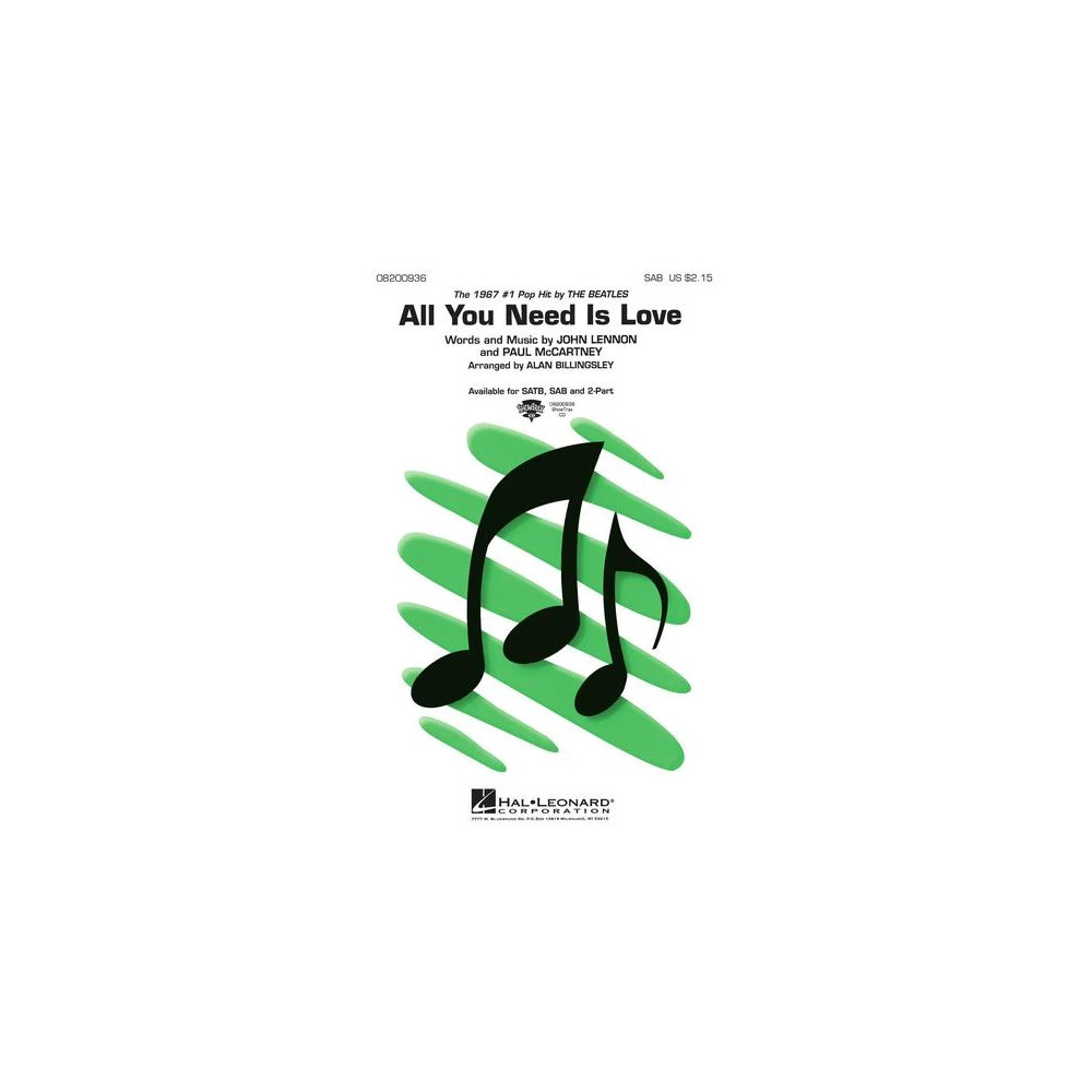 All You Need Is Love (arr. Alan Billingsley)
