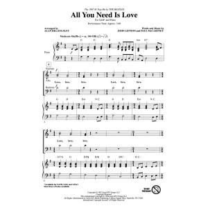 All You Need Is Love (arr. Alan Billingsley)