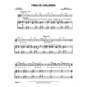 Twelve Children (from Dessa Rose: A New Musical)