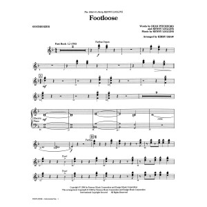 Footloose (arr. Kirby Shaw) - Synthesizer