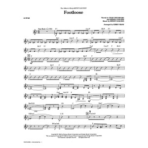 Footloose (arr. Kirby Shaw) - Guitar