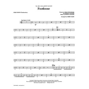 Footloose (arr. Kirby Shaw) - Percussion