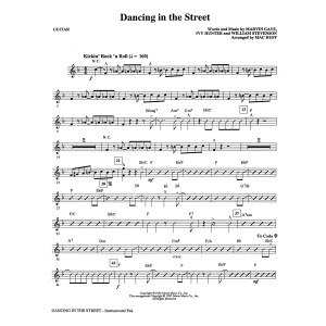 Dancing in the Street (arr. Mac Huff) - Guitar