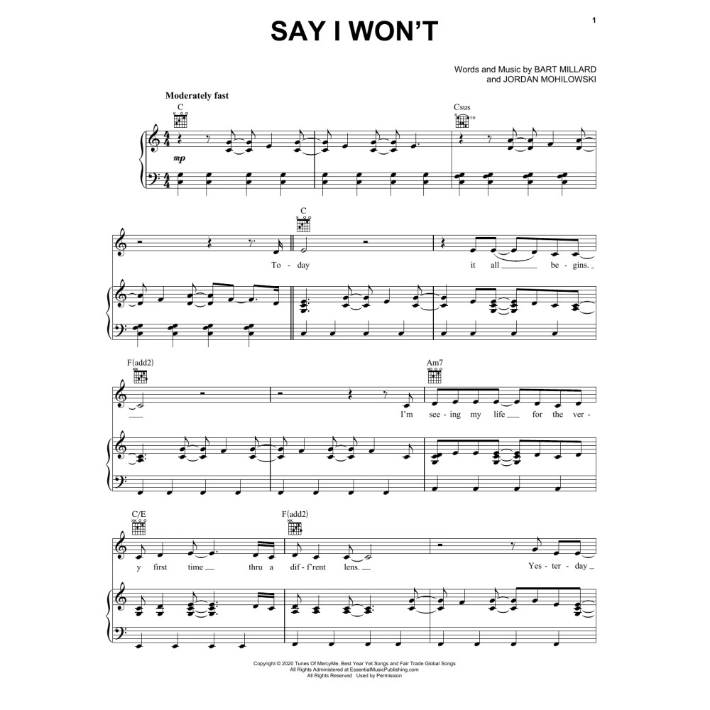 Say I Won't