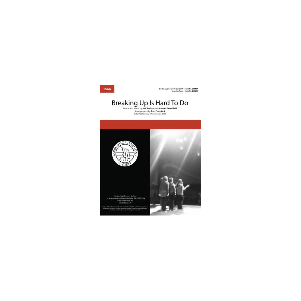 Breaking Up Is Hard To Do (arr. Tom Campbell)