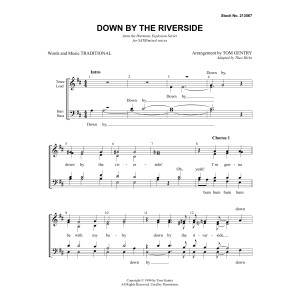 Down By The Riverside (arr. Tom Gentry)
