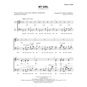 My Girl (arr. Rob Campbell)