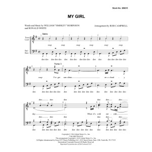 My Girl (arr. Rob Campbell)