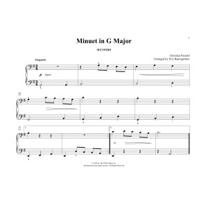 Minuet In G Major (arr. Eric Baumgartner)