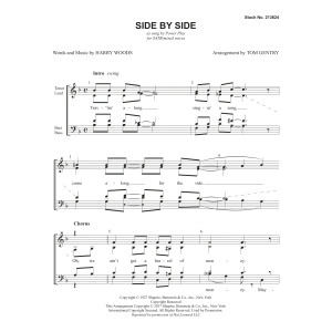 Side By Side (arr. Tom Gentry)