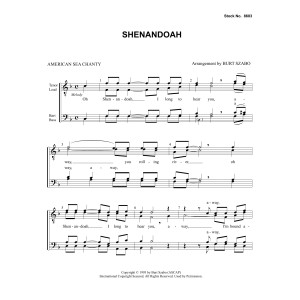 Shenandoah (arr. Burt Szabo)