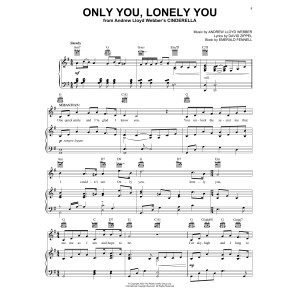Only You, Lonely You (from Andrew Lloyd Webber's Cinderella)