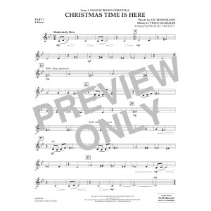 Christmas Time Is Here (arr. Michael Sweeney) - Pt.3 - F Horn