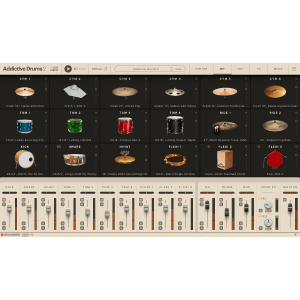 XLN Audio Addictive Drums 2 : Collection XXL personnalisée