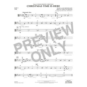 Christmas Time Is Here (arr. Michael Sweeney) - Pt.3 - Viola