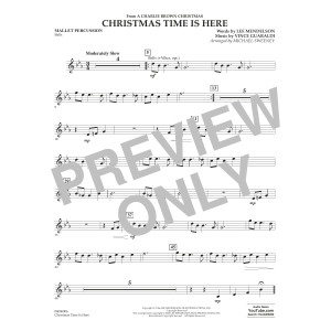 Christmas Time Is Here (arr. Michael Sweeney) - Mallet Percussion