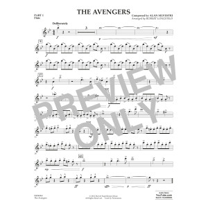 The Avengers (arr. Robert Longfield) - Pt.1 - Flute